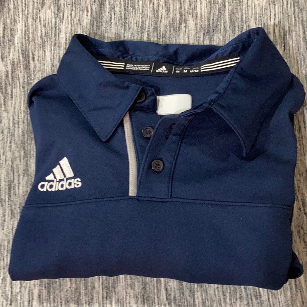 Adidas Navy Golf Polo (medium)